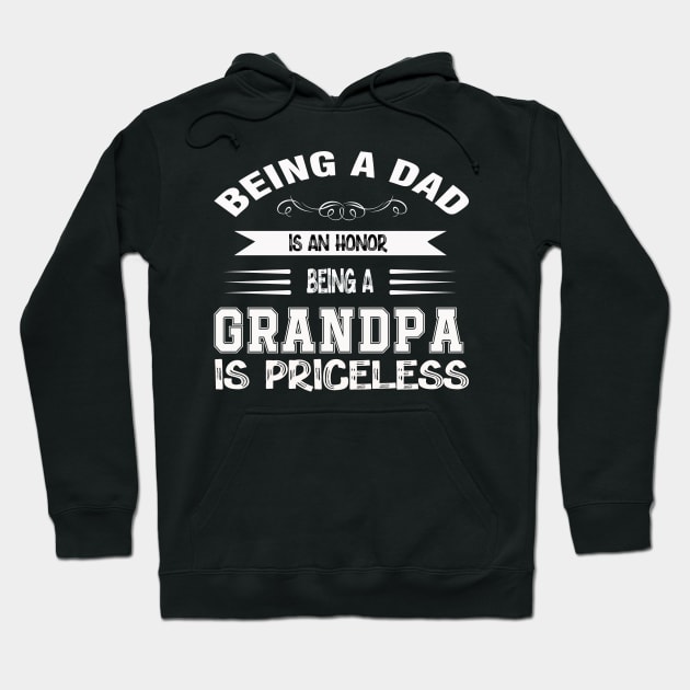 Being a dad is an honor Hoodie by SCOTT CHIPMAND